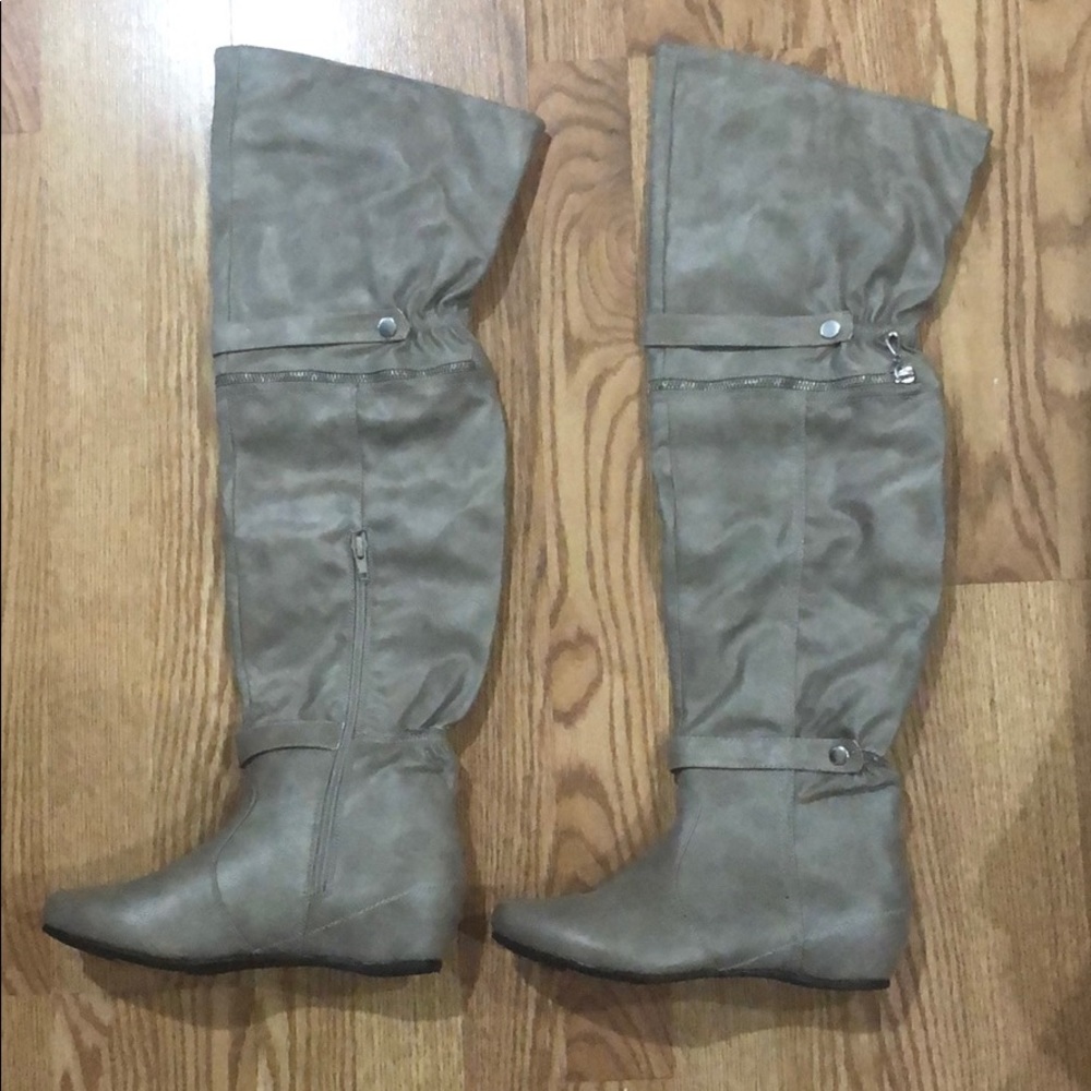 Knee-high boots